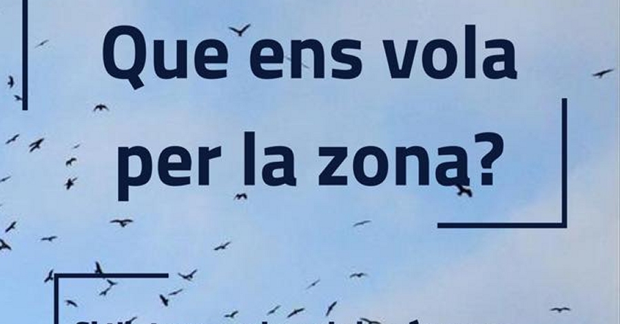 Charla: Qu ens vola per la zona?