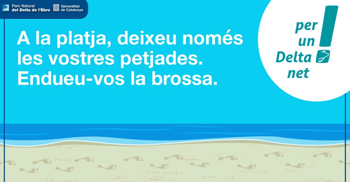 A la platja, deixeu noms les vostres petjades | EbreActiu.cat, revista digital d’oci actiu | Terres de l’Ebre ...