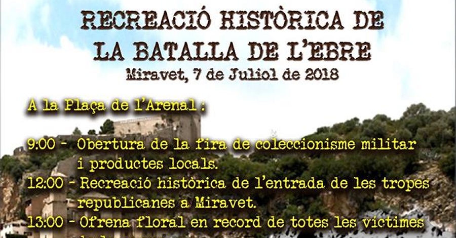 Recreacin histrica de la Batalla del Ebro