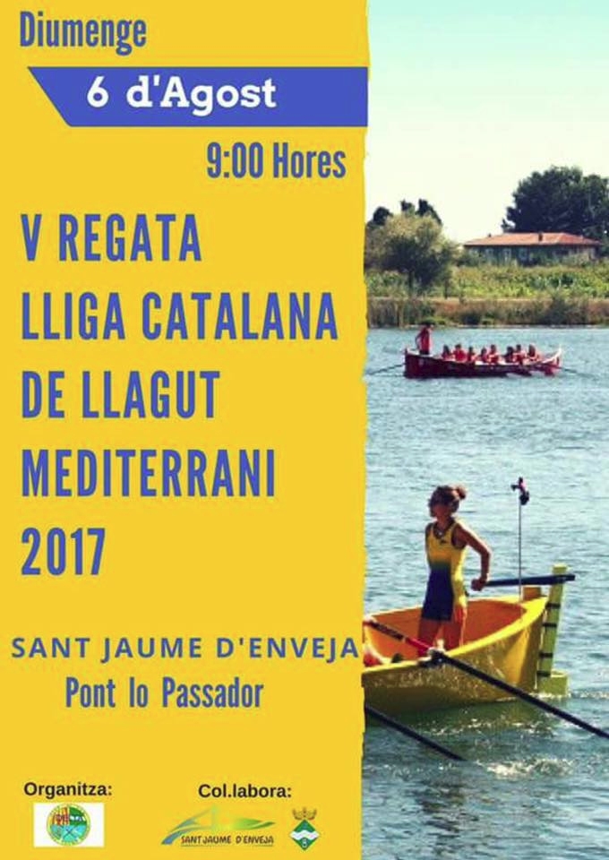 V Regata Lliga Catalana de Llagut Mediterrani 2017