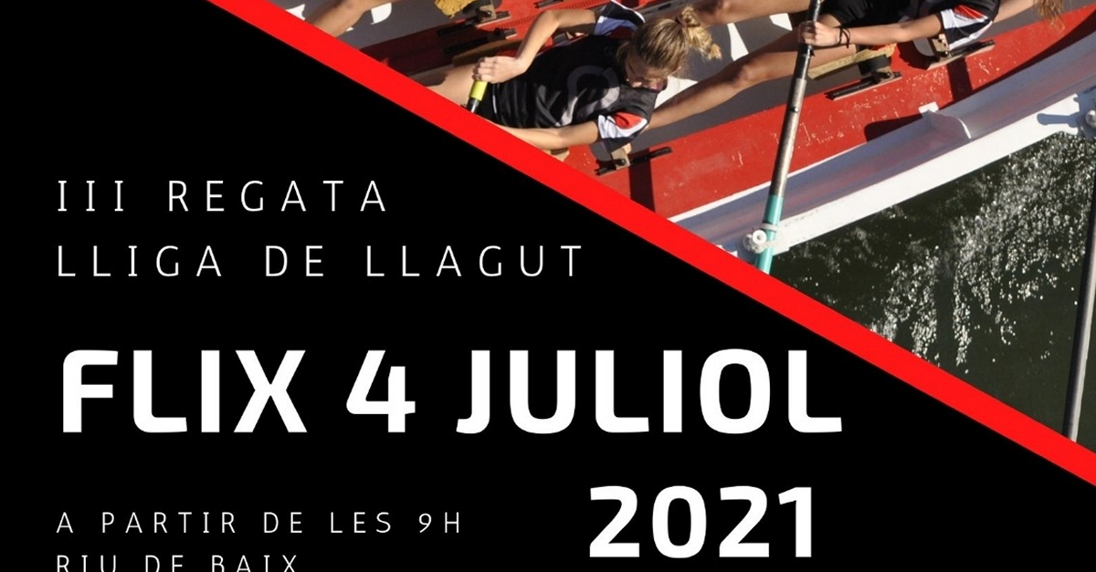 III Regata Lliga de Llagut a Flix