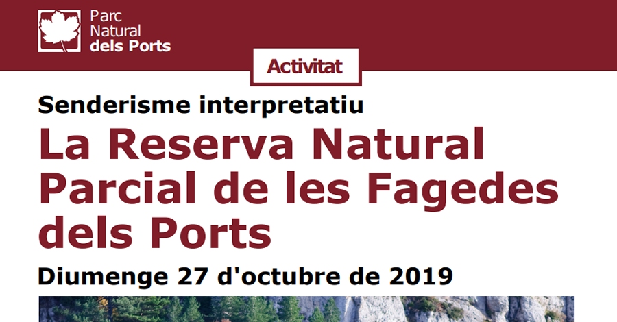 La Reserva Natural Parcial de les Fagedes dels Ports