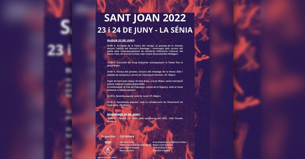 Revetlla de Sant Joan La Snia 2022