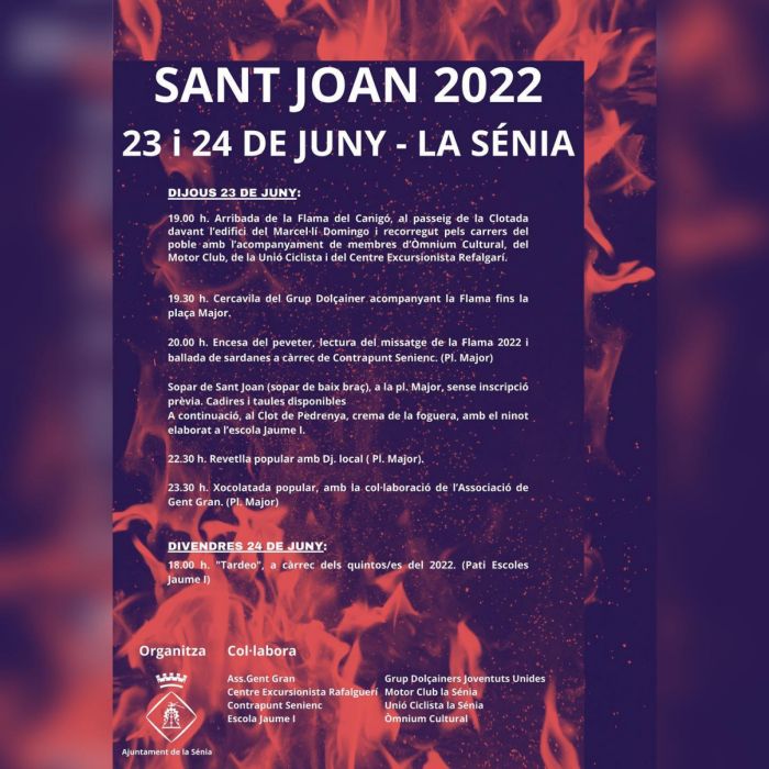 Revetlla de Sant Joan La Snia 2022