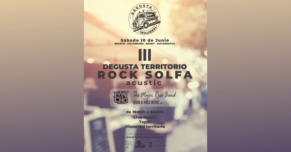 II Degusta territorio Rock Solfa acustic