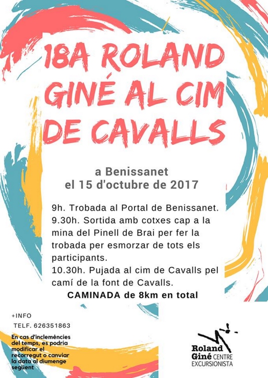 18a Roland Gin al cim de Cavalls