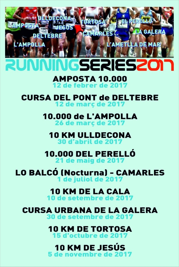 Acte de cloenda del Running Series i presentaci del calendari de curses per al 2017 | EbreActiu.cat, revista digital d’oci actiu | Terres de l’Ebre ...