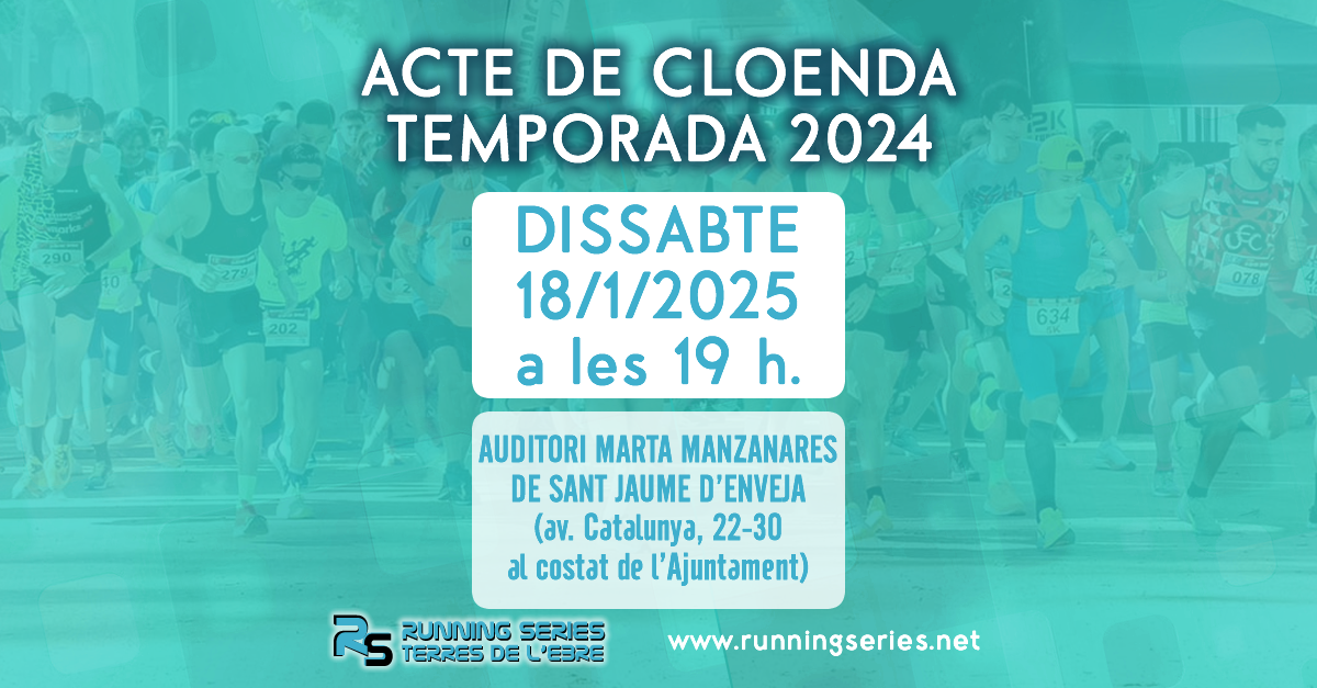 Clausura Running Series Terres de lEbre 2024