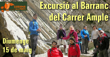 Excursi pel Barranc del Carrer Ample