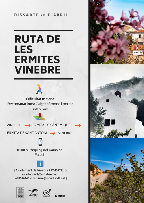 Ruta de les ermites a Vinebre