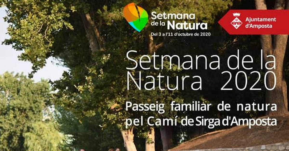 Setmana de la Natura 2020. Ruta familiar pel Cam de Sirga