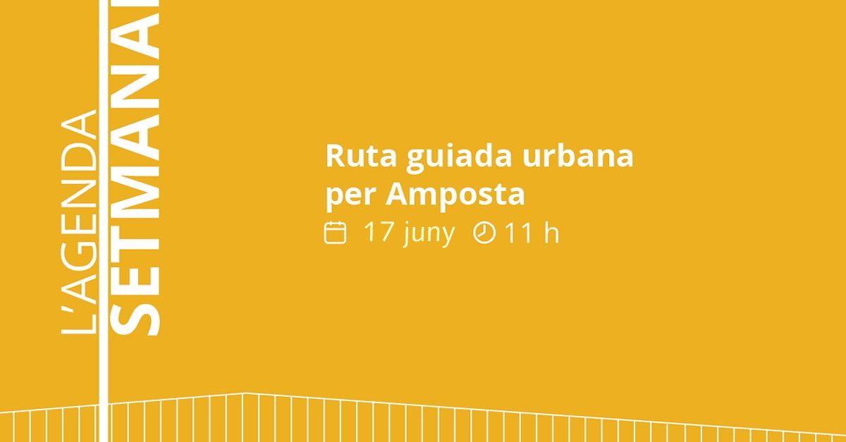 Ruta guiada urbana por Amposta