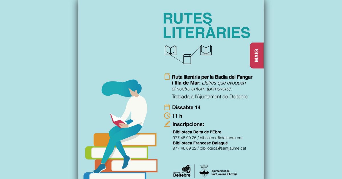 Ruta literaria por la Baha del Fangar e Illa de Mar