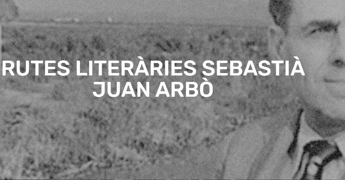 Ruta literria Sebasti Juan arb