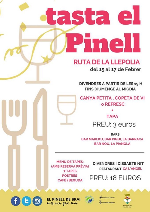 Tasta el Pinell. Ruta de la llepolia