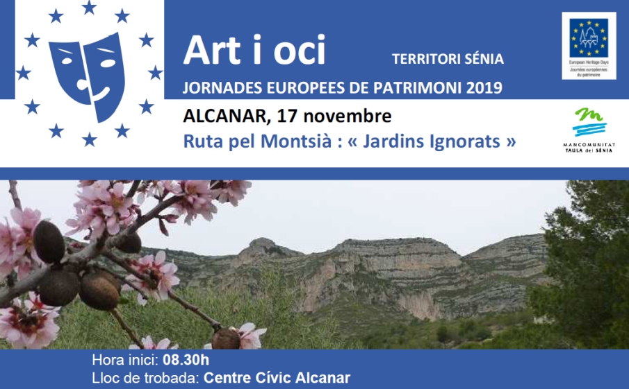 Jornades europees de Patrimoni 2019: Ruta pel Montsi Jardins Ignorats