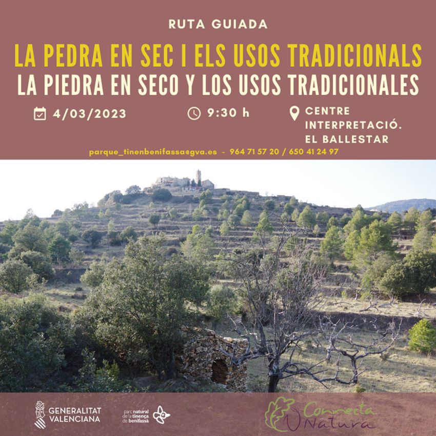 Ruta guiada: La pedra en sec i els usos tradicionals