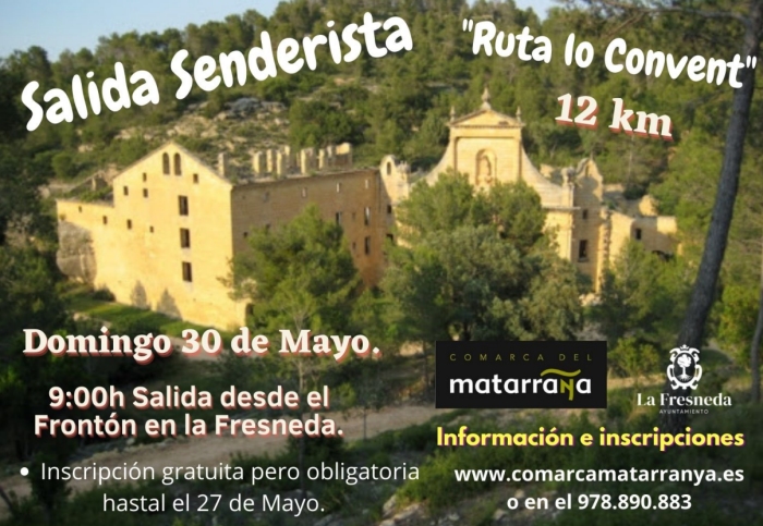 Ruta senderista Lo Convent