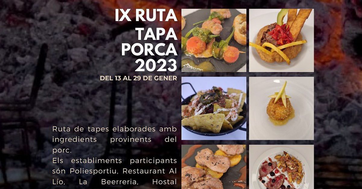 IX Ruta de la Tapa Porca