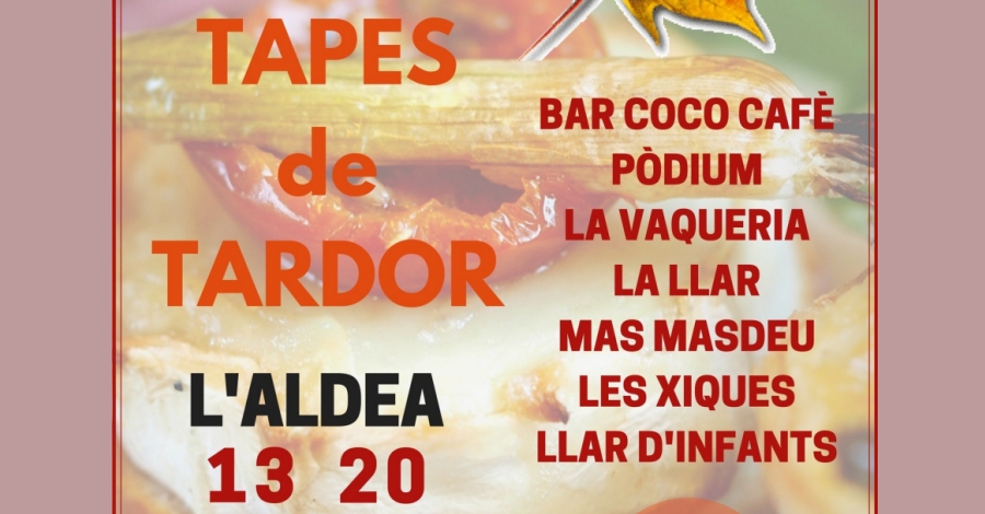 Ruta de tapes de tardor a lAldea