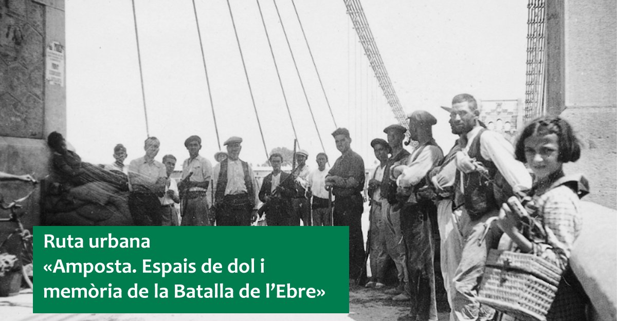 Ruta urbana Amposta. Espacios de duelo y memoria de la Batalla del Ebro