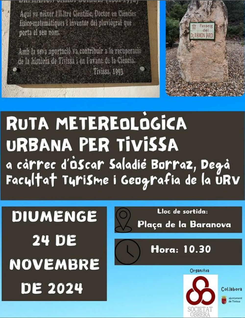 Ruta metereolgica urbana per Tivissa