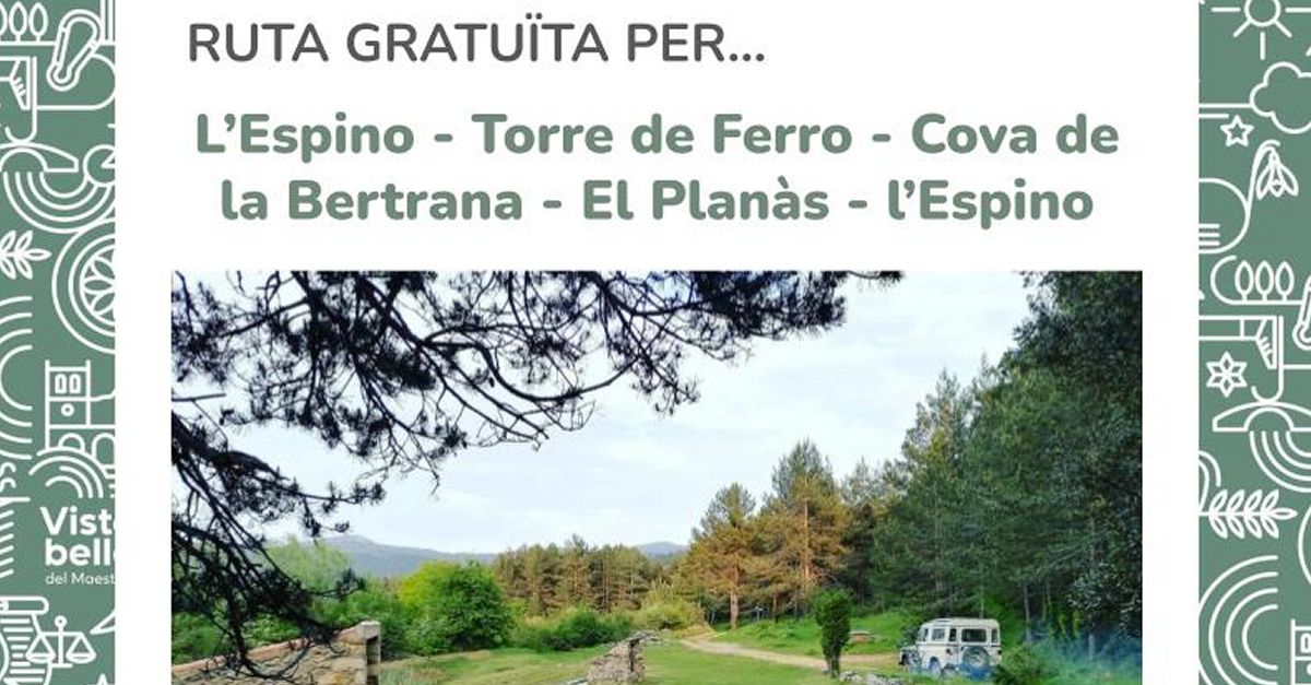 Ruta gratuita a Vistabella del Maestrat