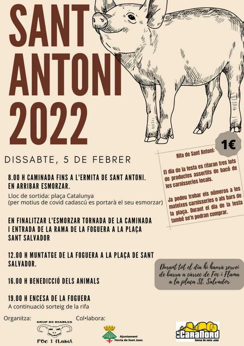 Sant Antoni 2022 a Horta de Sant Joan