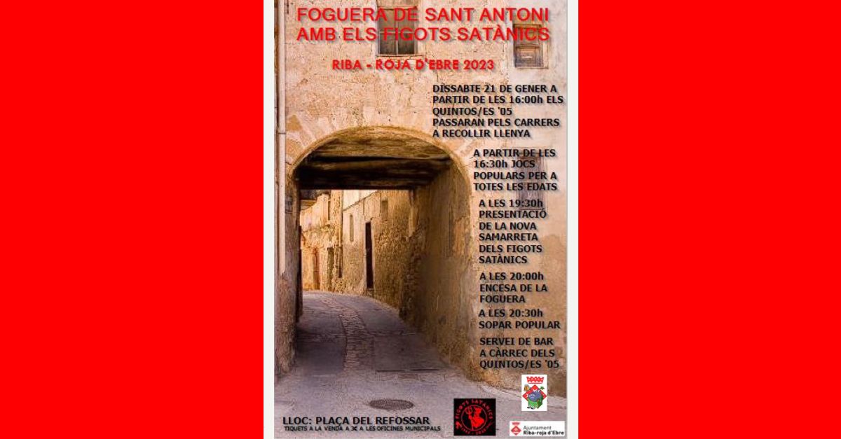 Sant Antoni Riba-roja dEbre 2023