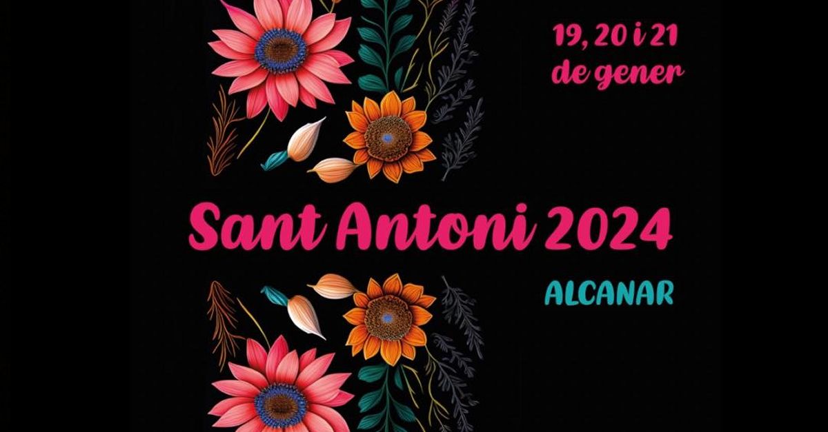 Sant Antoni 2024 a Alcanar