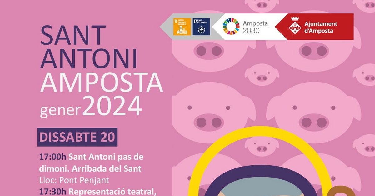 Sant Antoni 2024 a Amposta