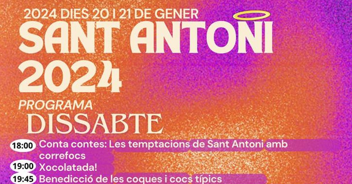 Sant Antoni 2024 a Gandesa