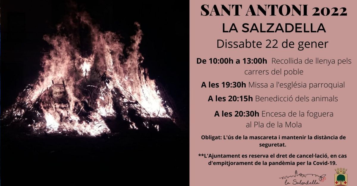 Celebracin de San Antonio en la Salzadella