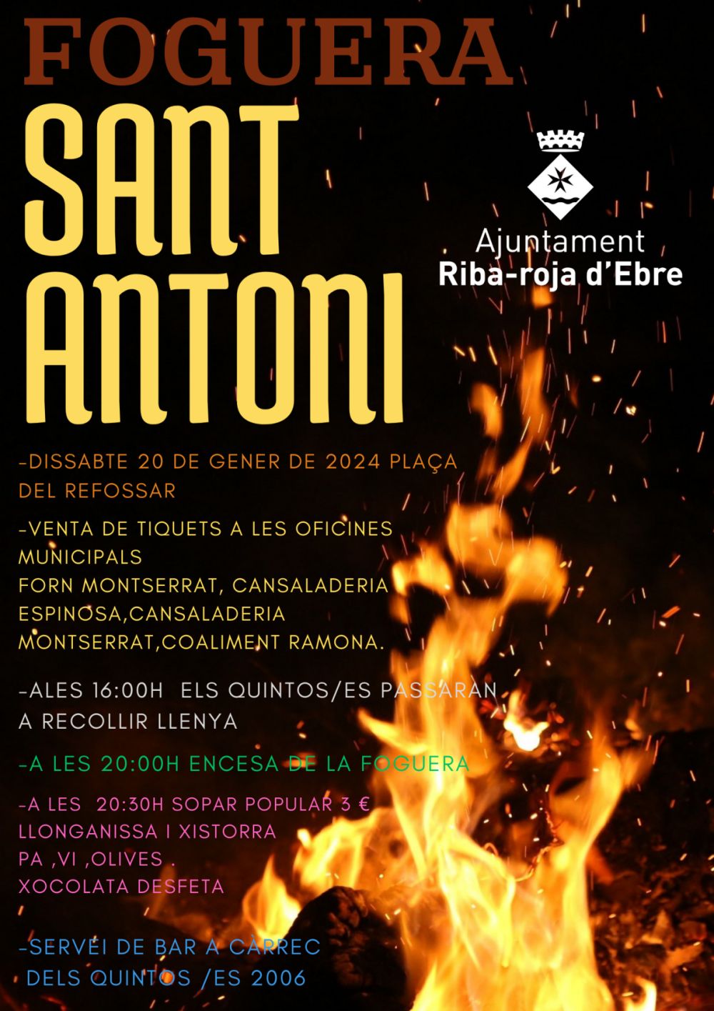 Sant Antoni 2024 a Riba-roja dEbre