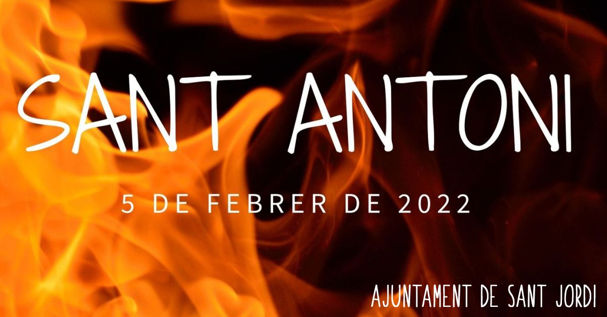 Celebraci de Sant Antoni a Sant Jordi