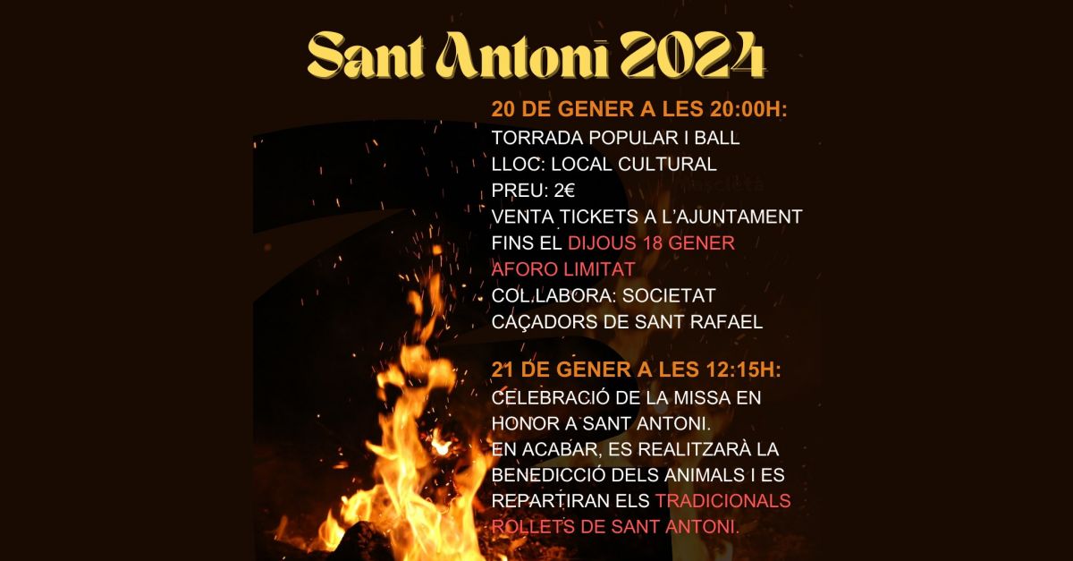 San Anton 2024 en Cervera del Maestre