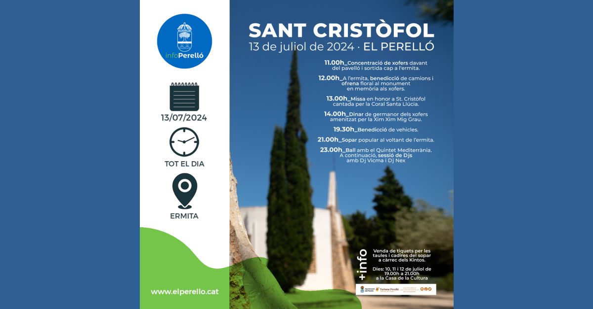 Sant Cristfol 2024 el Perell