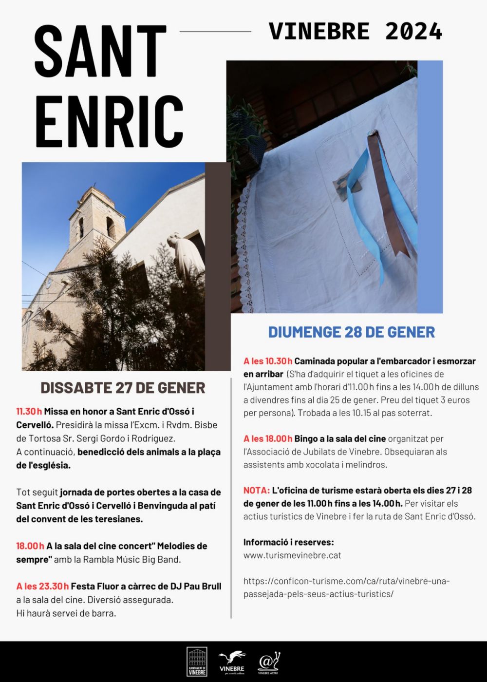 Festivitat de Sant Enric Vinebre 2024