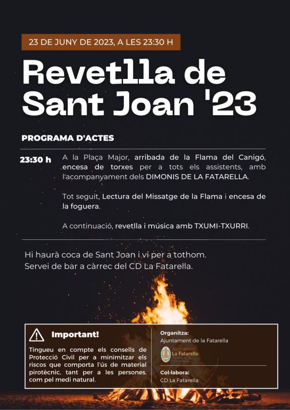 Revetlla de Sant Joan a la Fatarella