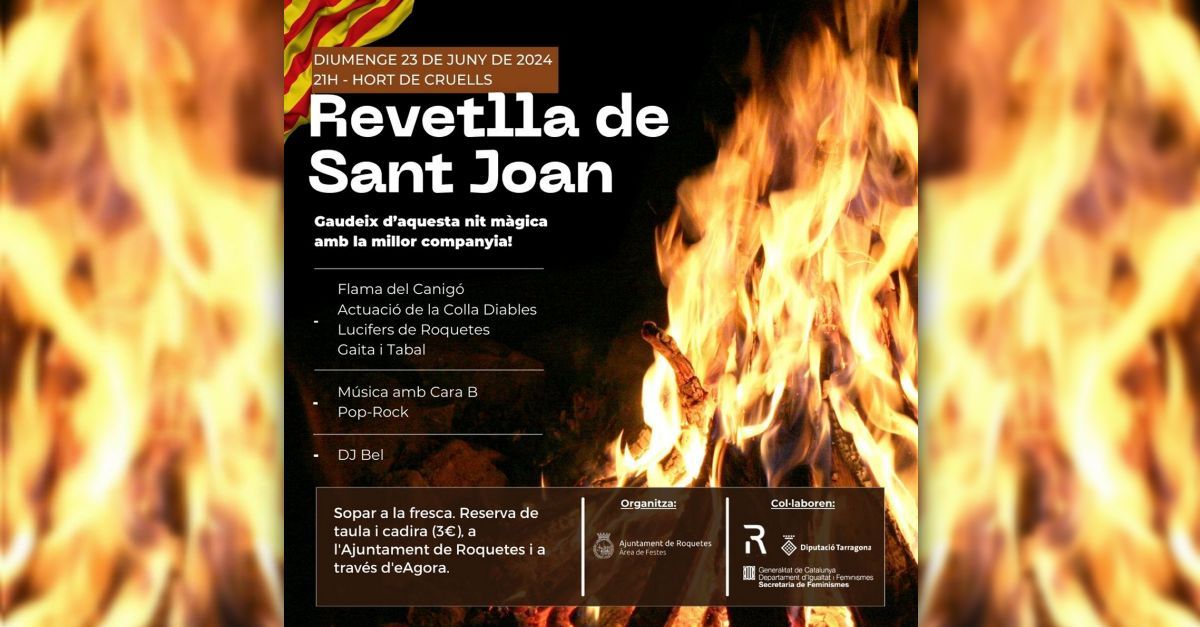 Revetlla de Sant Joan a Roquetes