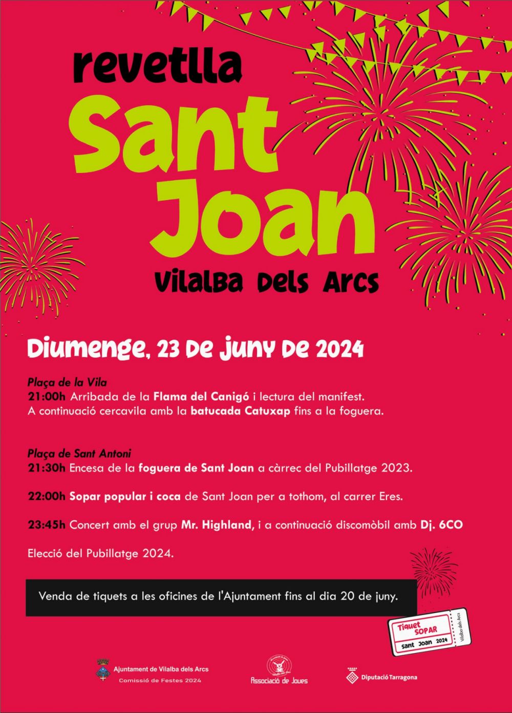 Sant Joan 2024 Vilalba dels Arcs