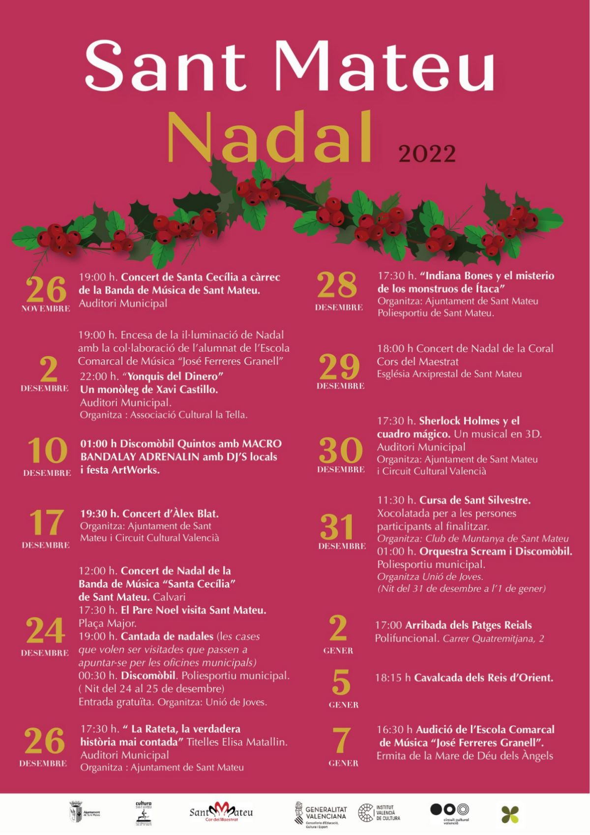 Sant Mateu Nadal 2022