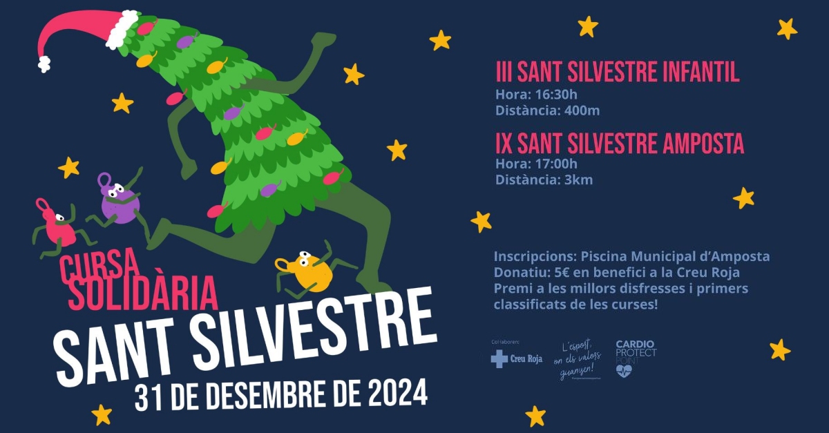 IX Sant Silvestre i III Sant Silvestre Infantil dAmposta