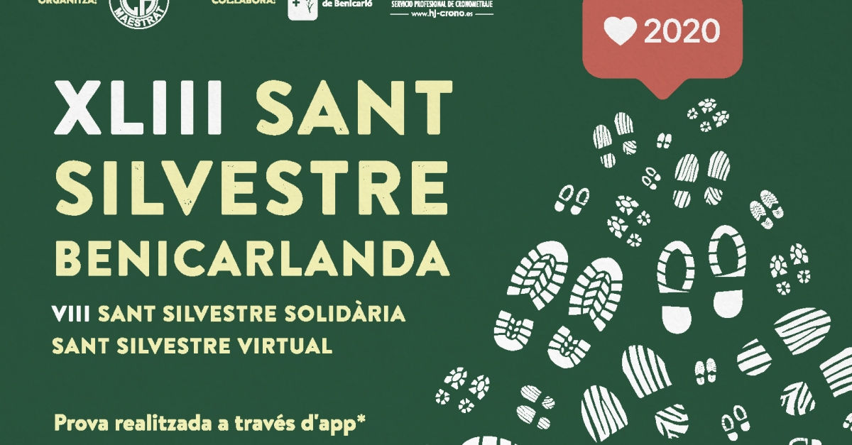 La XLIII Sant Silvestre Benicarlanda tindr format virtual | EbreActiu.cat, revista digital d’oci actiu | Terres de l’Ebre ...