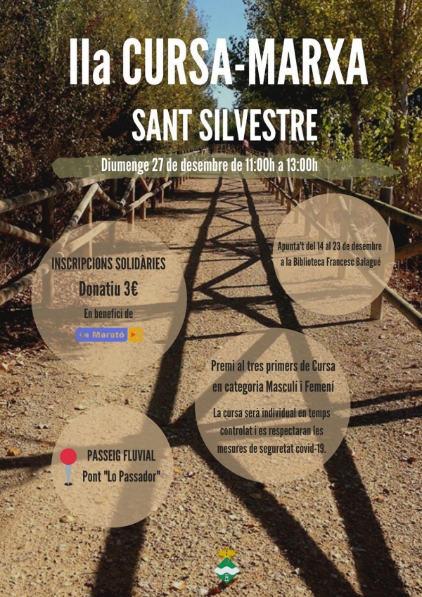 II Cursa-Marxa Sant Silvestre de Sant Jaume d’Enveja