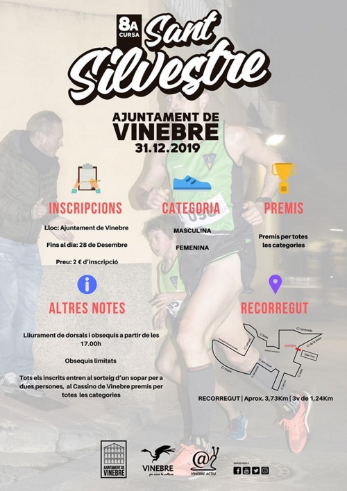 Cursa de Sant Silvestre a Vinebre