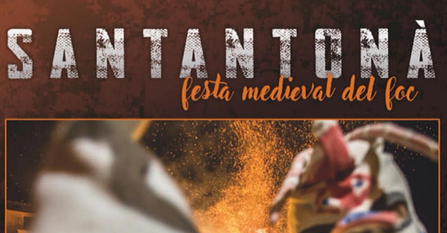 Santanton. Fiesta medieval del fuego en Forcall