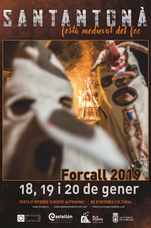 Santanton. Festa medieval del foc al Forcall