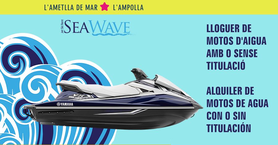 Seawave: lloguer de motos daigua