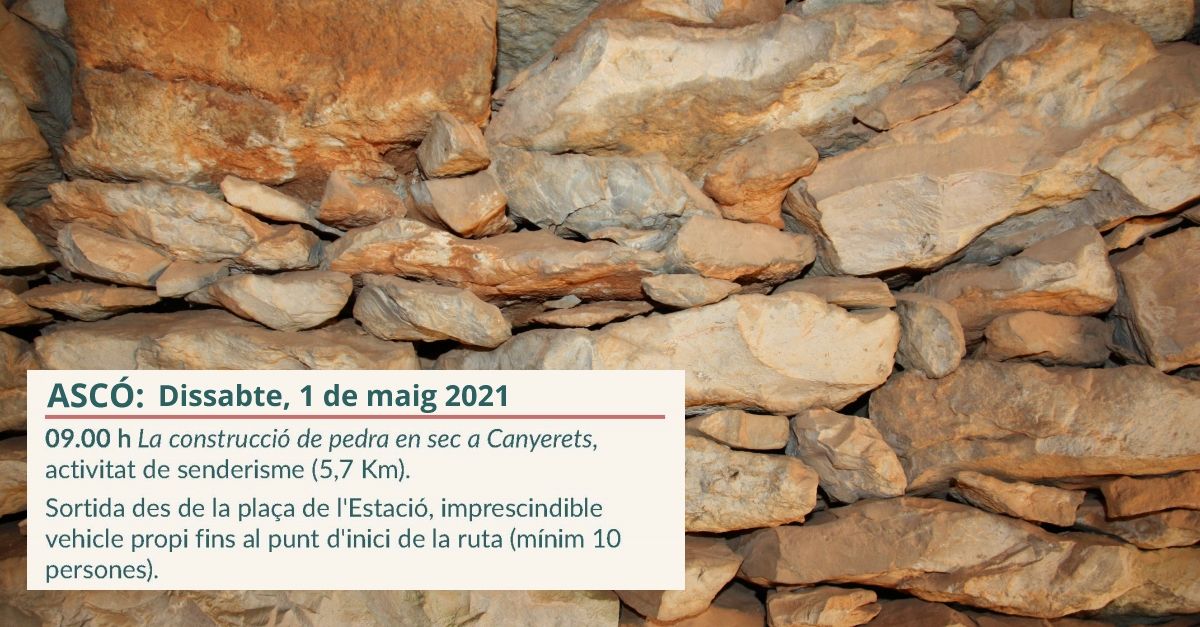 Senderisme: La construcci de pedra en sec a Canyerets